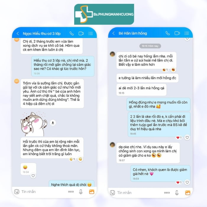 review trẻ hoá vùng kín